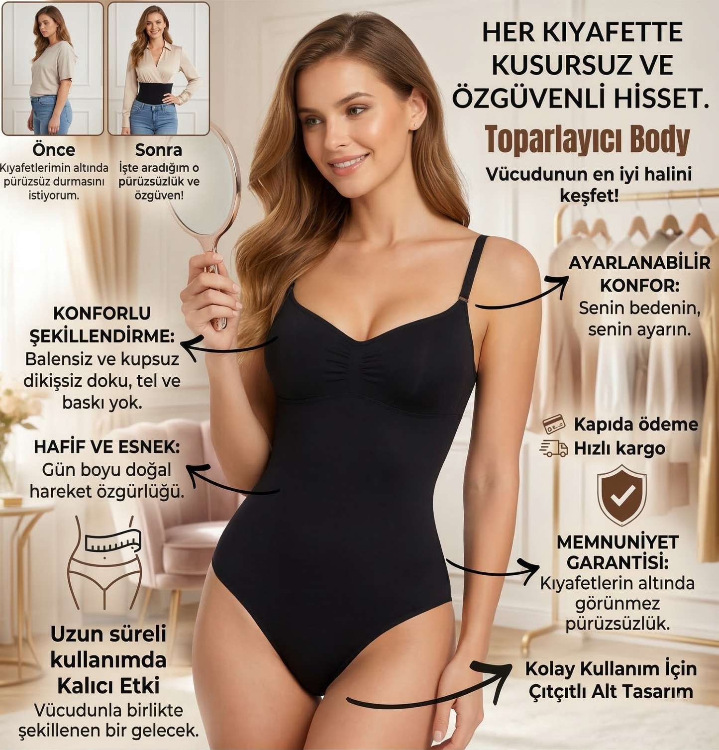 VELNİRA - Toparlayıcı Body