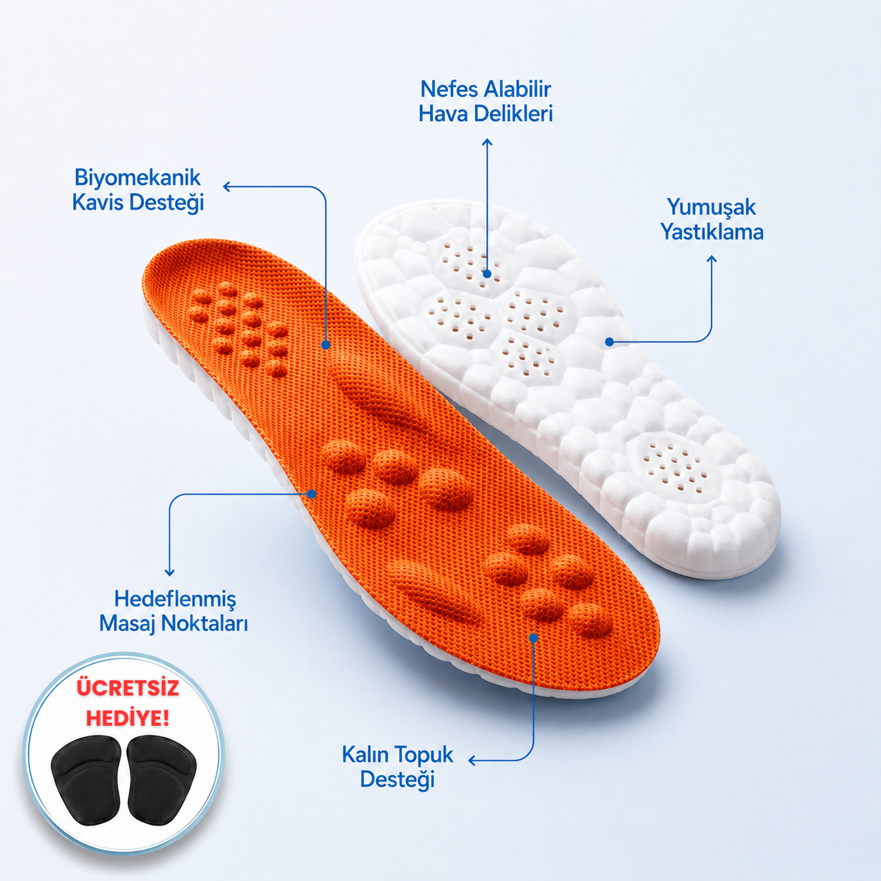 VELNİRA® Ortopedik Rahat Tabanlık