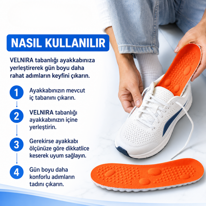 VELNİRA® Ortopedik Rahat Tabanlık